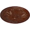 Ekena Millwork Bordeaux Ceiling Medallion (Canopies up to 3 1/4"), 22 5/8"OD x 1 3/4"P, Burnished Mahogany Crackle CM22BOBMC - alternate 6